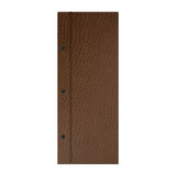 Risch CMBFF-CH 4.25X14 Chesterfield Ostrich Texture Faux-leather Chicago Menu Board (specify Color)