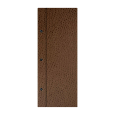 Risch CMBFF-CH 4.25X14 Chesterfield Ostrich Texture Faux-leather Chicago Menu Board (specify Color)