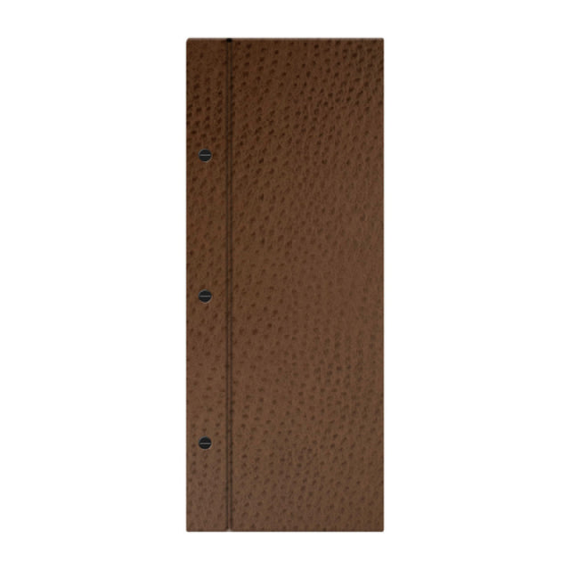 Risch CMBFF-CH 4.25X14 Chesterfield Ostrich Texture Faux-leather Chicago Menu Board (specify Color)