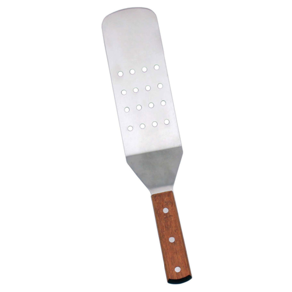 Omcan 80008 (80008) Flexible Kitchen Turner 7-1/2" X 2-7/8" Perforated Stainless Steel Blade