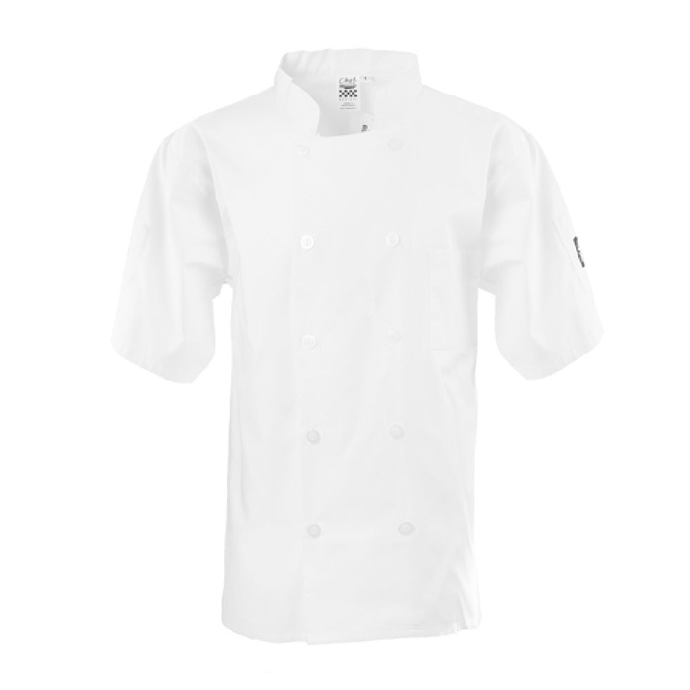 John Ritzenthaler Company J105-S Chef Revival® Basic Chef's Jacket Small Universal Fit