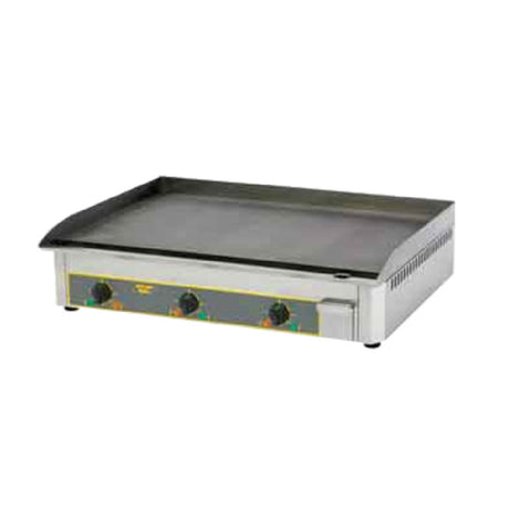 Equipex PSS-900 1PH Roller Grill Countertop Griddle Electric Brushed Steel Griddle Plate