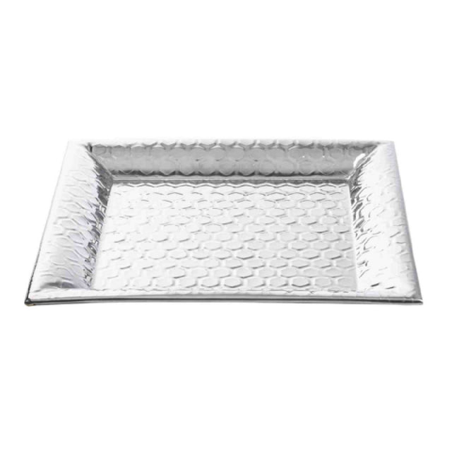 TableCraft Products 12843 - Hive Collection Serving Tray, Square, 14" X 14" X 1"H
