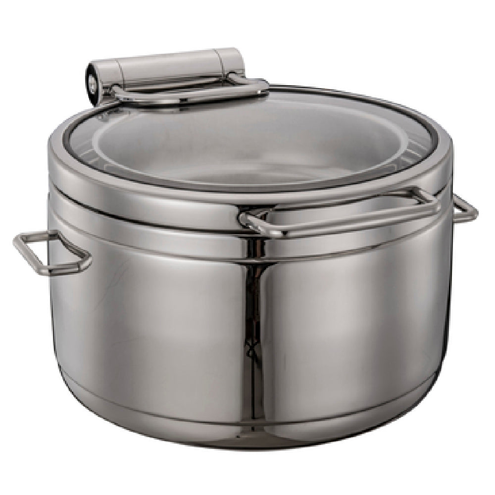 Bon Chef 22004-NERO - Magnifico Induction Soup Chafer, 10 Liter (11 Qt.), 18-1/8" X 17" X 11"H