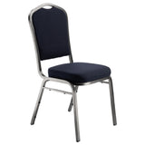 National Public Seating 9354-SV NPS® 9300 Series Delux Stack Chair 300 Lb. Weight Capacity