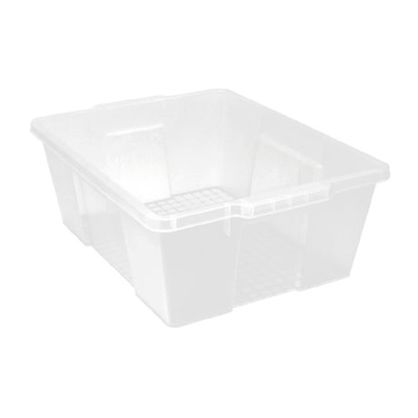 Quantum LC191507CLCS - Latch Container, 21"L X 15-7/8"W X 7-3/4"H, Stackable