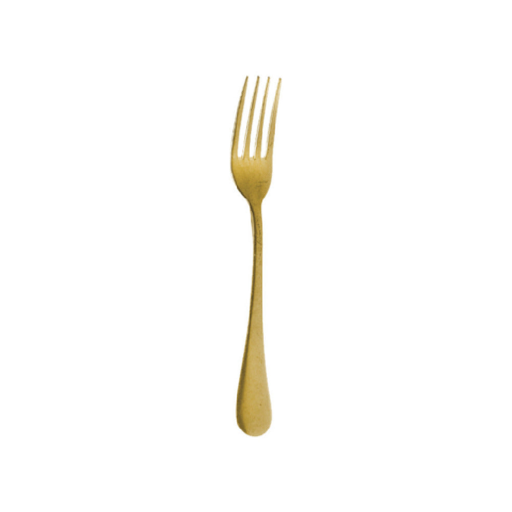 Arc Cardinal FP704 Dessert Fork 18/10 Stainless Steel Abert Matisse Gold Vintage (12 PC In A Case)