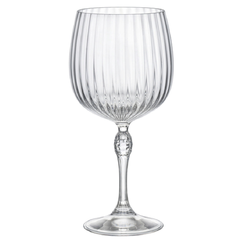 Steelite 49202Q945 Gin Tonic Glass 25-1/4 Oz. (H 8-3/4" M 4-1/8" T 3-1/2" B 3-3/8") Bormioli Rocco