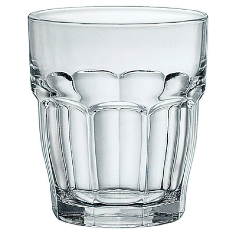 Steelite 4939Q332 Bar Double Old Fashioned Glass 13-1/4 Oz. (H 4" M 3-5/8" T 3-5/8" B 2-1/2") Tempered & Stackable Glass