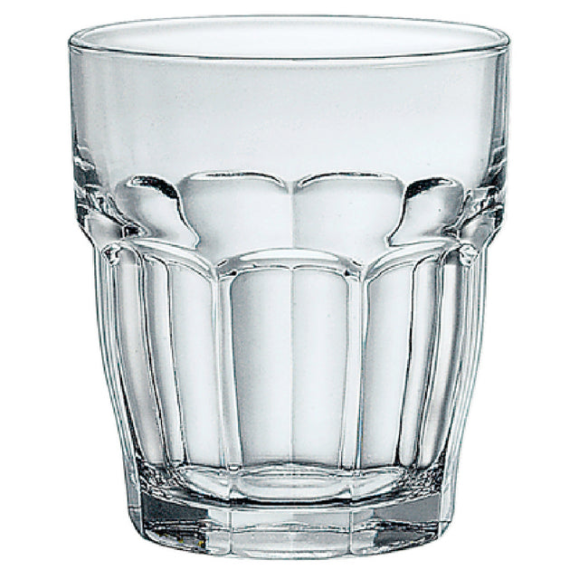 Steelite 4939Q332 Bar Double Old Fashioned Glass 13-1/4 Oz. (H 4" M 3-5/8" T 3-5/8" B 2-1/2") Tempered & Stackable Glass