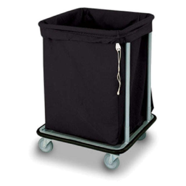 Forbes Industries 1106-B Laundry Cart 6 Bushel Capacity Heavy Duty Black Cloth Bag