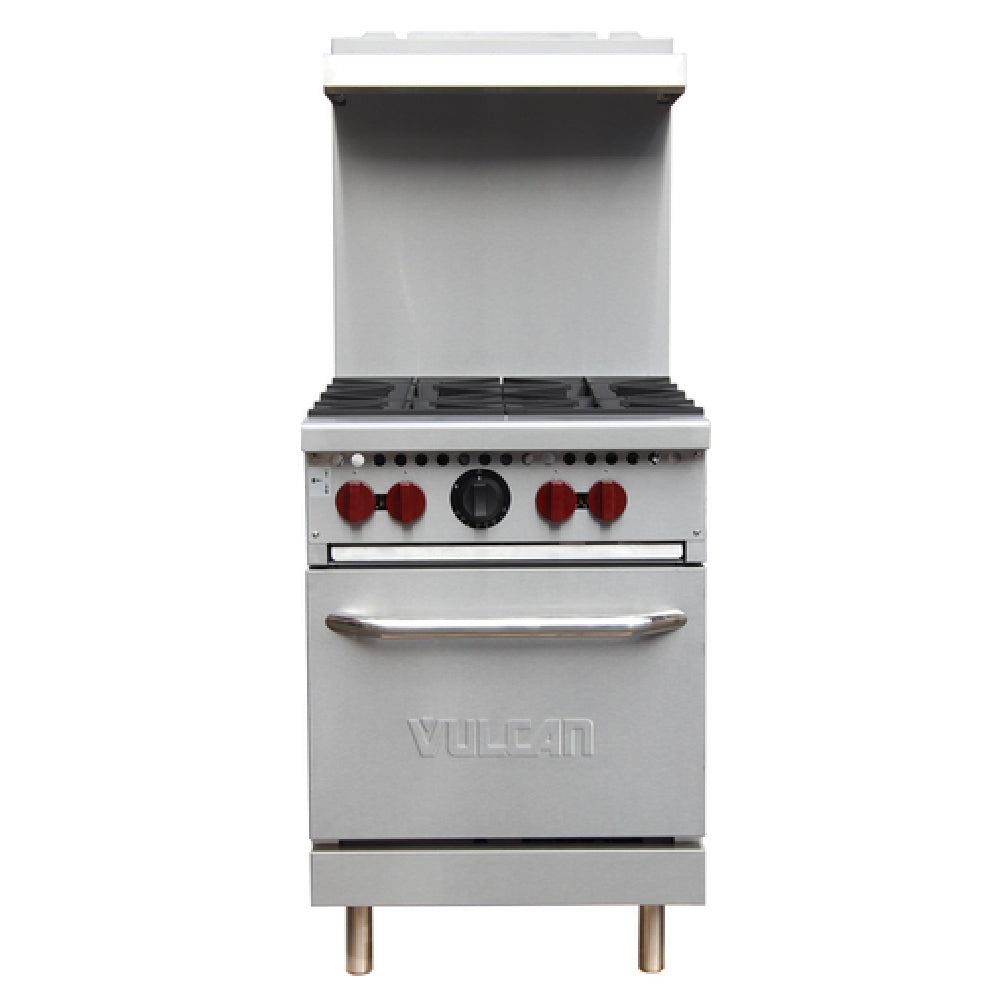 Vulcan SX24-4BP-QS-PLATINUM (Quick Ship) SX Series Restaurant Range LP Gas 24"