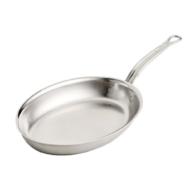 JB Prince S502 - Hestan Provisions Fish Pan, 12.5"L X 9"W X 1.7"H, Oval