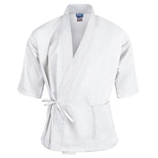 KNG 2129WHWH2XL Kng 2xl Sushi Chef Coat White 3/4 Sleeve