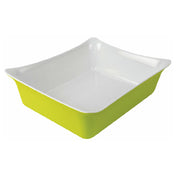 Bauscher Hepp TLG3312W - Fleur Collection Deli Crock, GN 1/2 Size, 4-1/4 Qt.