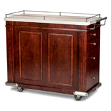 Bon Chef 50007 Bussing Cart 48"L X 21"W X 42"H Enclosed Base