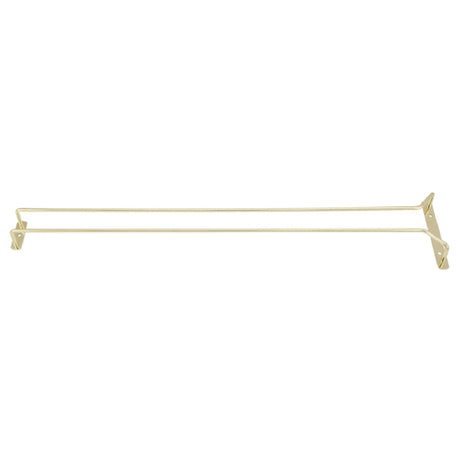 Winco GH-24 Wire Glass Hanger 24" Brass Plated