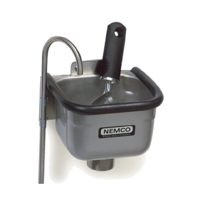 Nemco 77316-7A Ice Cream Spade Dipper Well 7" 3/8" Dia. Spigot Installed For Left Or Right Side Operation