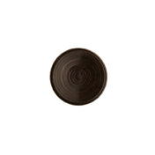 Churchill China PAIBWP261 Walled Plate 10-2/8" Dia. Patina Iron Black
