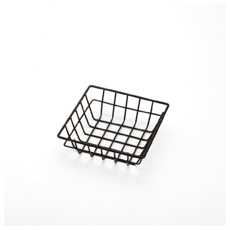 American Metalcraft SQGB6 Wire Grid Basket 6"L X 6"W X 2"H Square