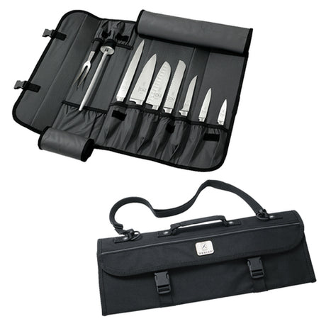 Mercer Culinary M30110M Mercer Cutlery Knife Case 10 Pocket 21" X 9" X 2" Closed