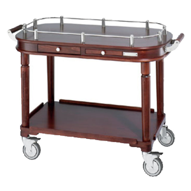 Paderno 58891-00 Serving Trolley 79 Lb. Capacity 48" X 23" X 35-1/4"