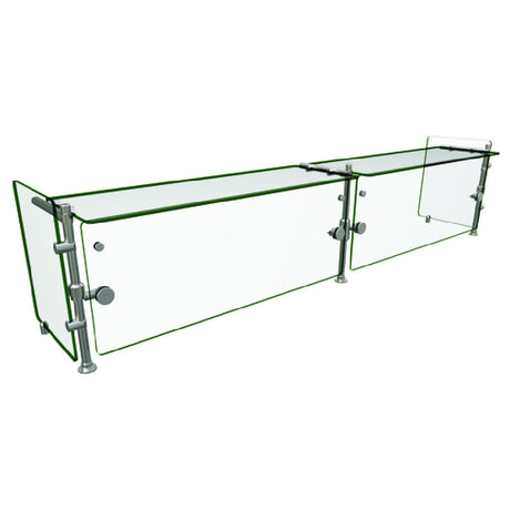 Hatco ORBIT900-08415 Flav-R-Shield® ORBIT900 Food Shield Full Service 2 Bays 84"W X 15"D X Adjustable Up To 23"H