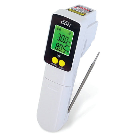 CDN INTP662 Infrared Gun/Thermocouple Thermometer 76° To +662°F (-60° To +350°C) Infrared Range