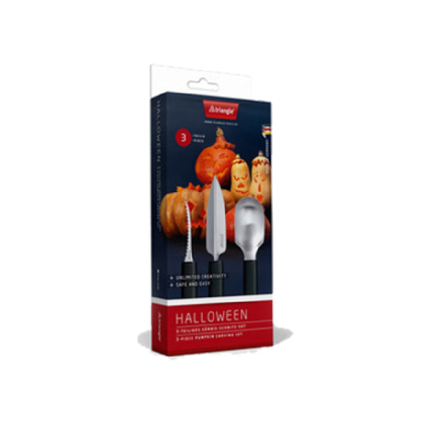 Louis Tellier 908350302 Triangle® Pumpkin Carving Kit (1) Pieces Includes: (1) Fruit Spoon