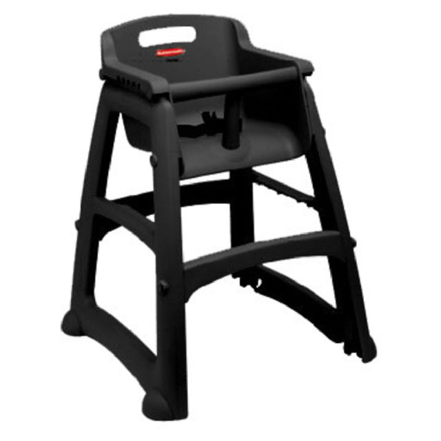 Rubbermaid FG781408BLA - Sturdy Chair™ Youth Seat, Without Wheels, Safety Harness With Release Mechanism
