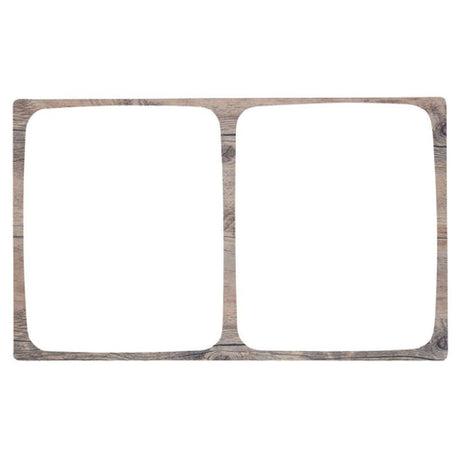 Hubert 47894 - Cold Tile, For 1/2-size Contemporary Pans, 2-compartment