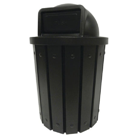 Hubert 61811 - Trash Receptacle, 42 Gallon, 25" Dia. X 29"H