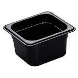 Cambro 64HP110 H-Pan™ High Heat Hot Food Pan 1/6 Size 4" Deep