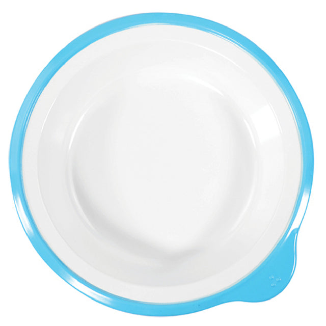 Bauscher Hepp T3831BL - Deep Plate, 10-1/8 Oz., 7-1/10"W X 6-7/10"D X 1-2/5"H