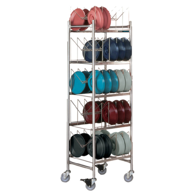 Dinex DX1173X50 TMP® Drying & Storage Cart Holds 50 Domes Or 100 Bases/underliners Or Quicktemp® Bases