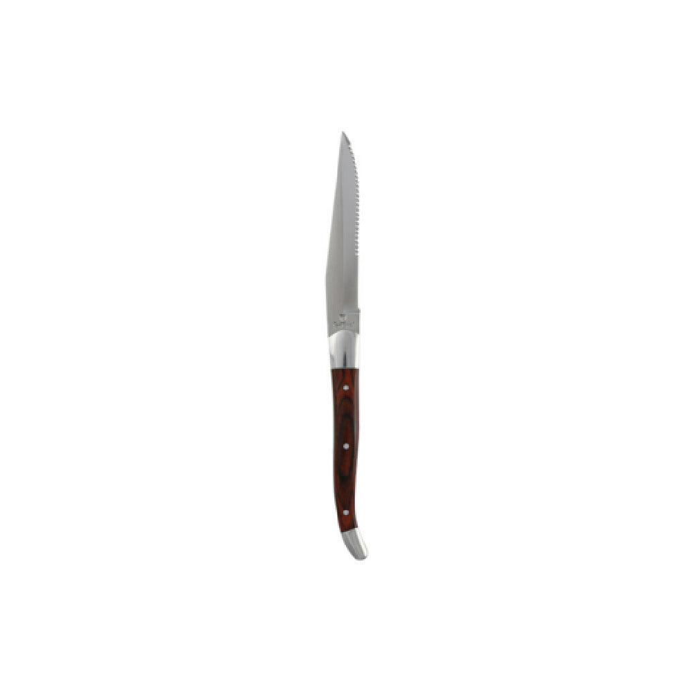 Fortessa 1.5.STK.SR.247 Provencal Dark Steak Knife 9.25" (23cm) Serrated