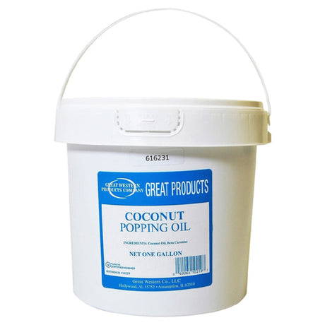 Winco 40011 Benchmark Coconut Oil 1 Gallon Can