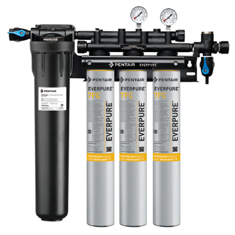 Everpure EV932873 Coldrink Water Filtration System Coldrink 3-7FC Triple