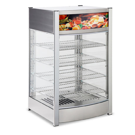 Omcan 47477 (47477) Food Warmer/Display Case (4) Tier Temperature Control