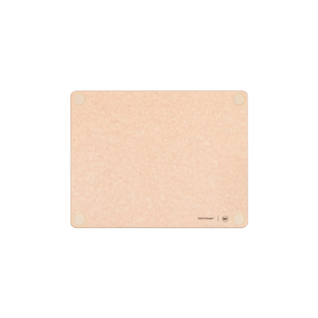 Epicurean 622-14110118 Epicurean HACCP Non-Slip Cutting Board 14.5" X 11.25" X 3/8" In Natural With Tan Cooked Meat Feet
