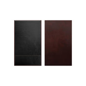 Risch 1000H-LTH - Tuxedo Leather Bonded Leather Single Panel Check Presenter (specify Color)