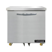 Continental Refrigerator DF32N-U Designer Line Undercounter Freezer 32"W One-section