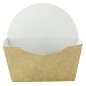 PacknWood 210CBURG - Kraft Burger Box, 5.25" X 2.4 X 5"H, Microwaveable
