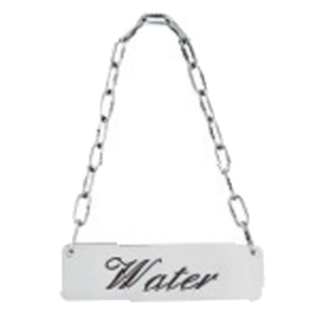 Paderno 57331-EW ID Chain Plate Water Stainless Steel