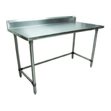 BK Resources VTTR5OB-6030 - Work Table, 60"W X 30"D, 18/430 Stainless Steel Top