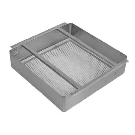 Klinger's Trading SCB-2020 Drain Basket 19-1/2" X 19-1/2" X 5" Deep Stainless Steel
