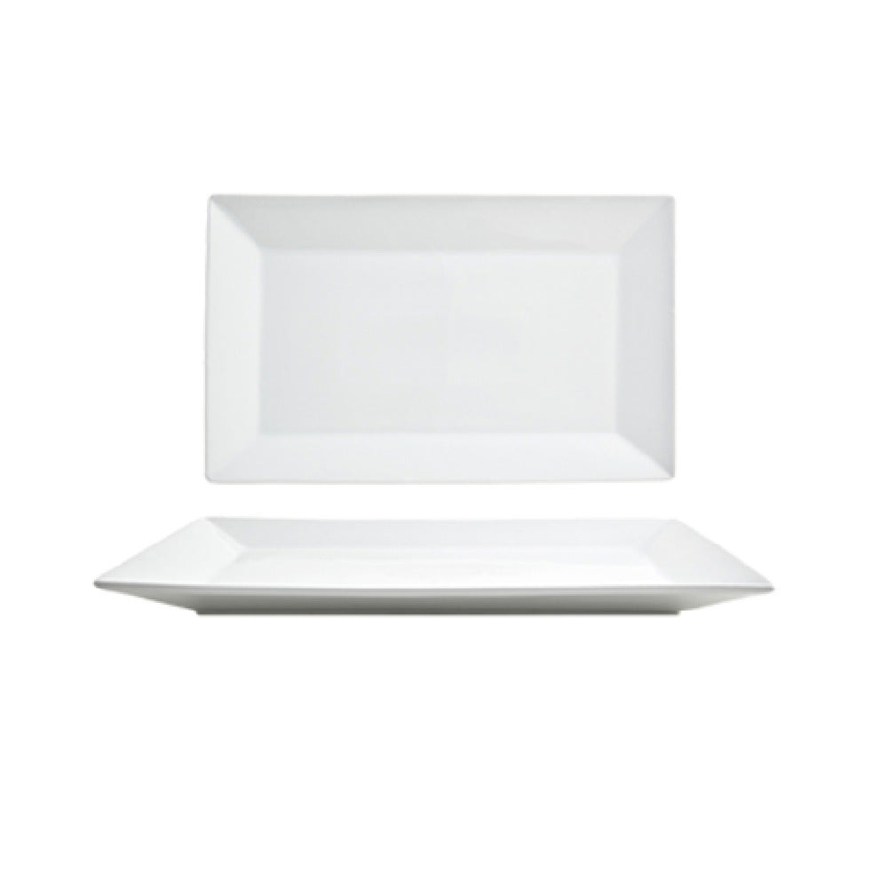 FOH DOS015WHP22 Kyoto™ Plate 14" X 9" Rectangular