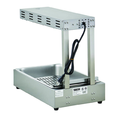 Hubert 157319 - Kratos® 31M-011 Freestanding French Fry Warmer/Dump Station, Stainless Steel
