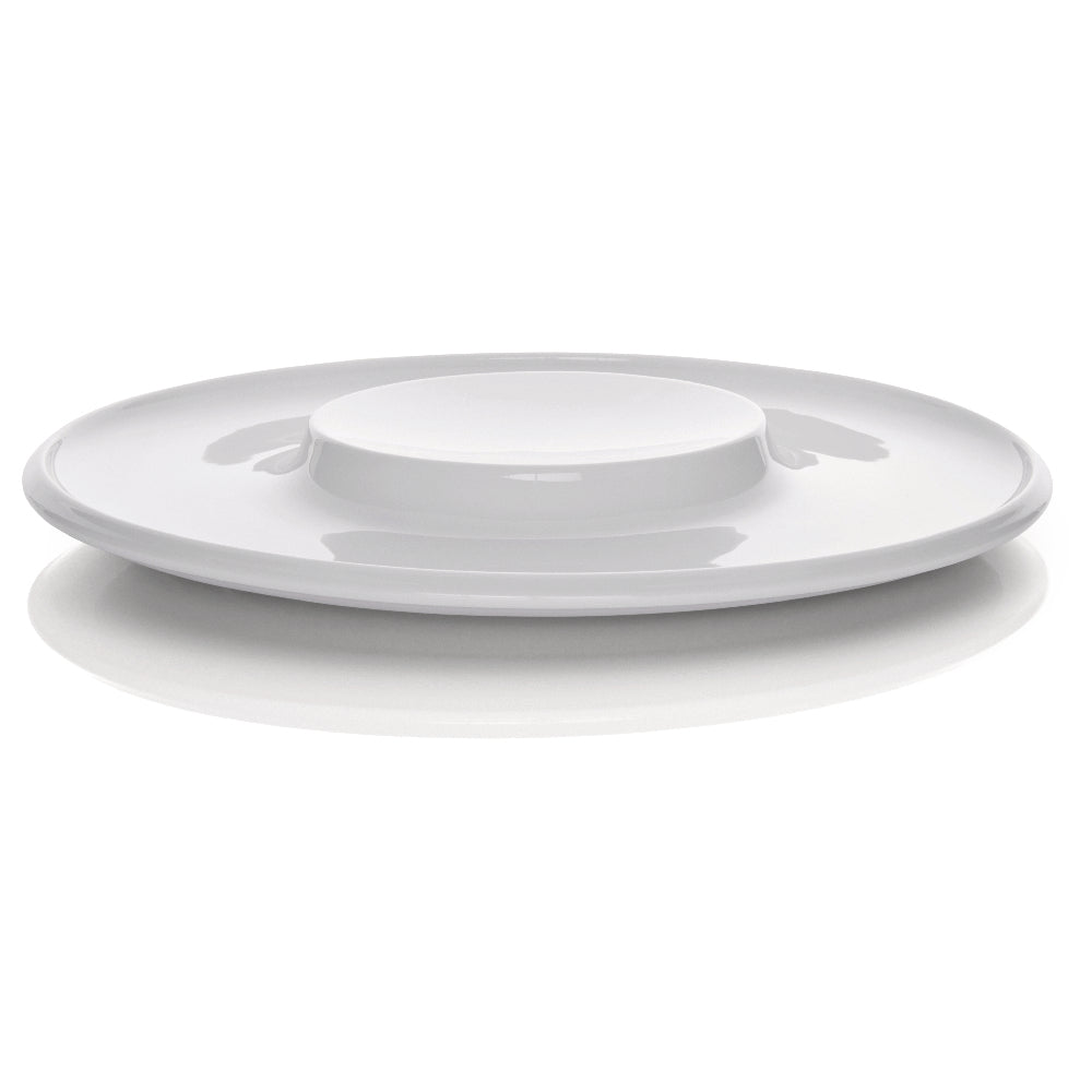 Bauscher Hepp 52.1090.9131 - Vulcano Plate, 12.2" Dia. X 1.3"H, Round