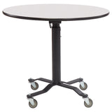 National Public Seating PCT124 NPS® Premium Plus Café Table 24" Diameter Round